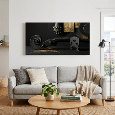 Violin Music Canvas Wall Art Set Of 1