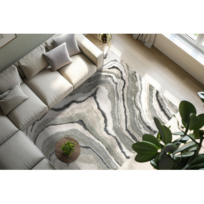 Daymein Abstract Area Rug