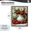 Cadre flottant Painterly Strawberries-791827306-791827307