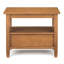 Warm Shaker - Table d'appoint étroite - Brun clair doré-121382029
