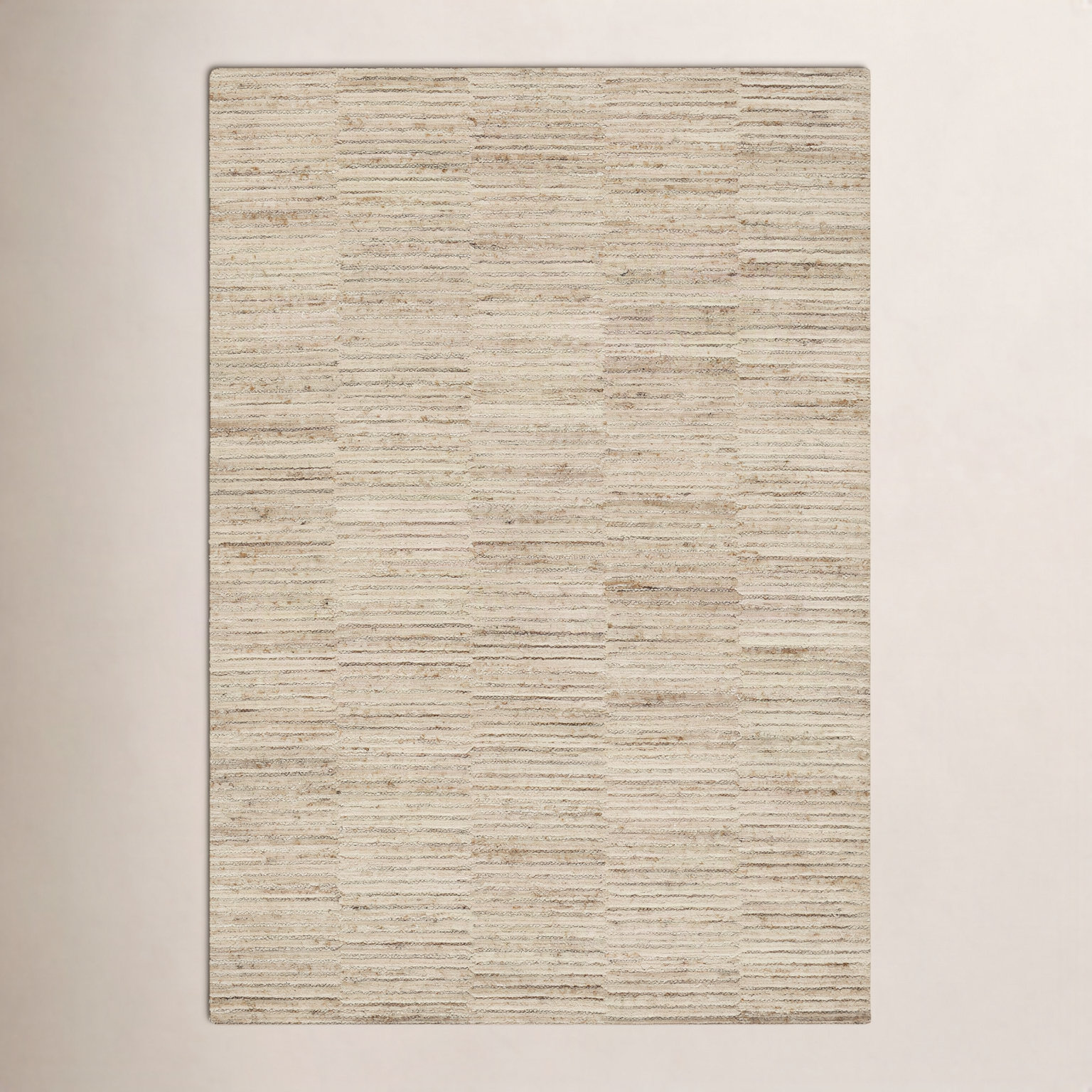 Mari Hand-Tufted Global Striped Rug, Rectangle 6' x 9'
