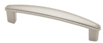 (Paquet de 5) Nickel satiné à bord de corde Contempo 3-3 / 4 po