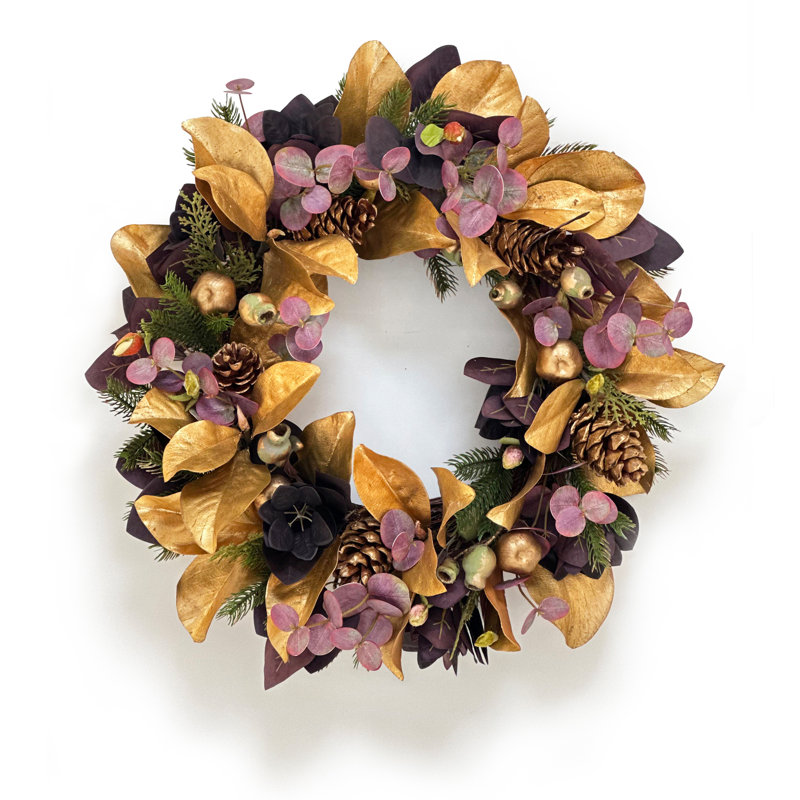 EUCALYPTUS AND MAGNOLIA WREATH