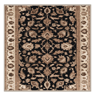 Tapis beige lavable à la machine