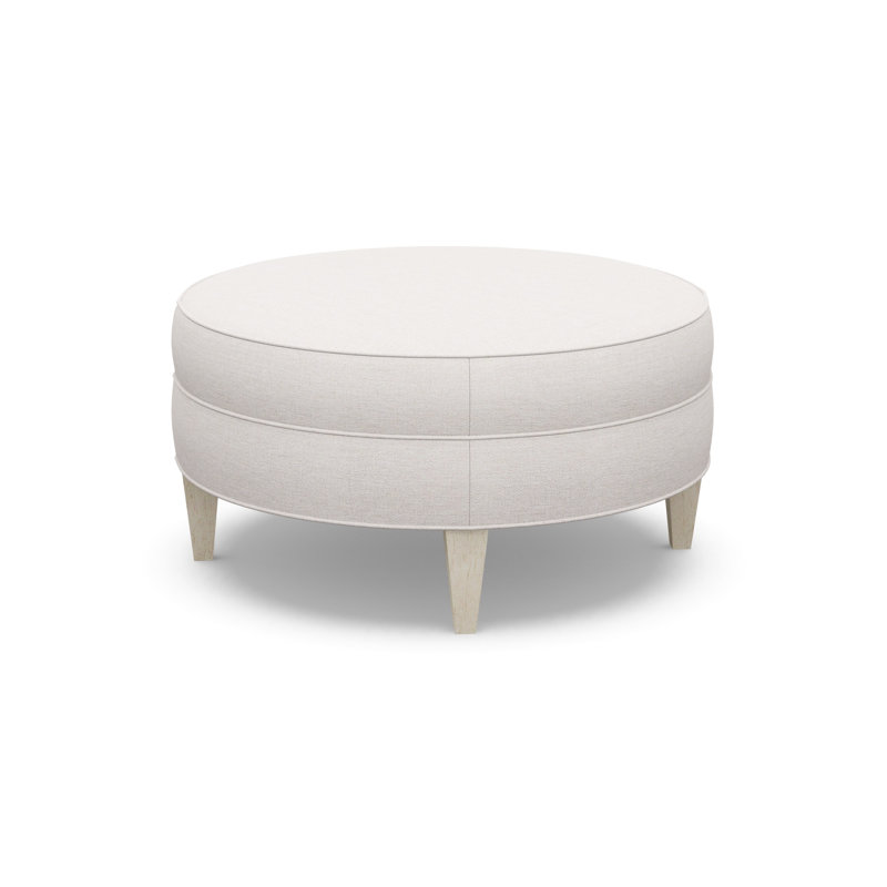 Round Ottoman, 9637-49, Walnut