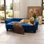 Lit tapissier pour animal de compagnie en velours-590217091