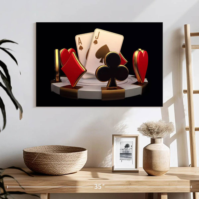 Senne Blackjack Concept, 20" H x 30" W