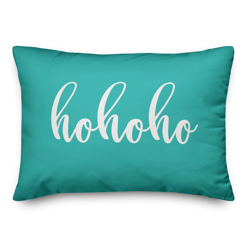  Coussin Hohoho, Bleu sarcelle