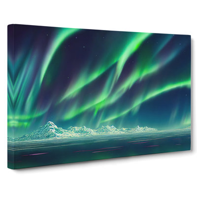 The Miraculous Aurora Borealis - Wrapped Canvas