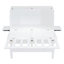 Grand lit avec tablettes amovibles et élément - rangement de ton blanc pour une utilisation à long terme-598622815-598622880