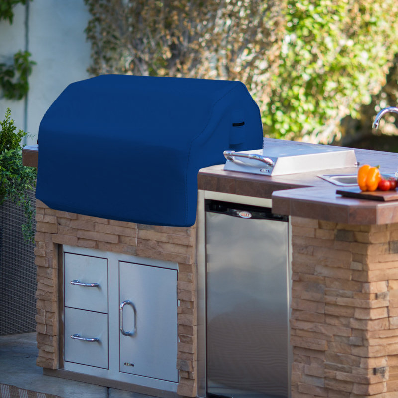 Blue Elephant 66cm D Grill Cover, Blue, 61cm H x 91.4cm W x 66cm D
