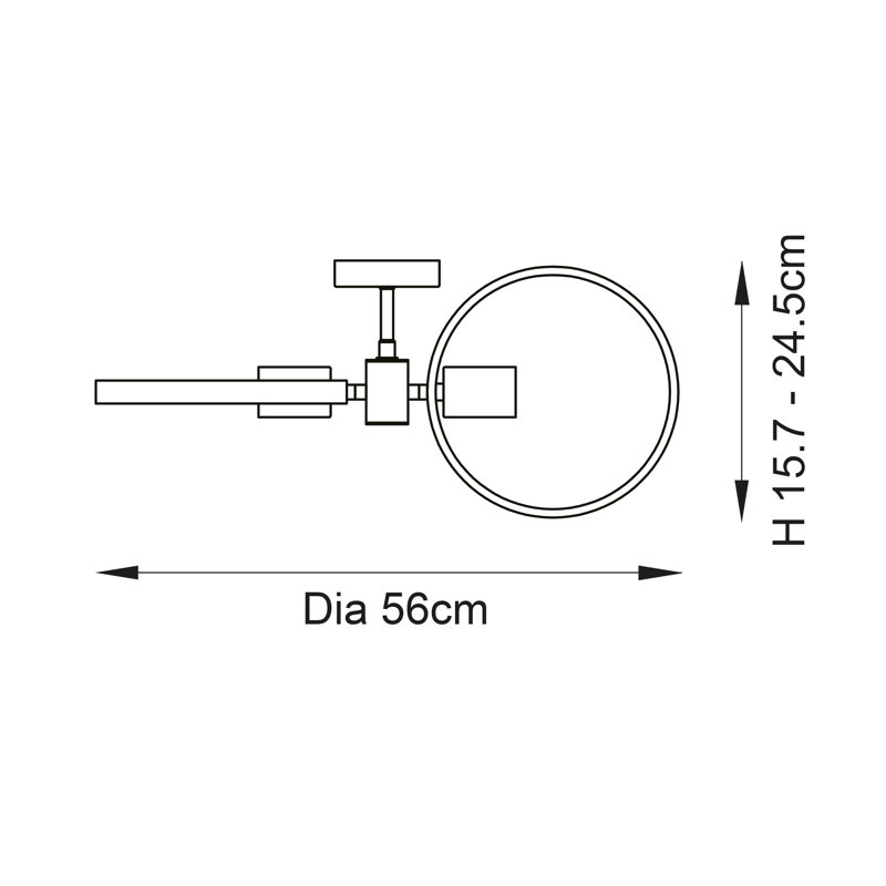 Maresova Gouldin 3Lt Semi Flush