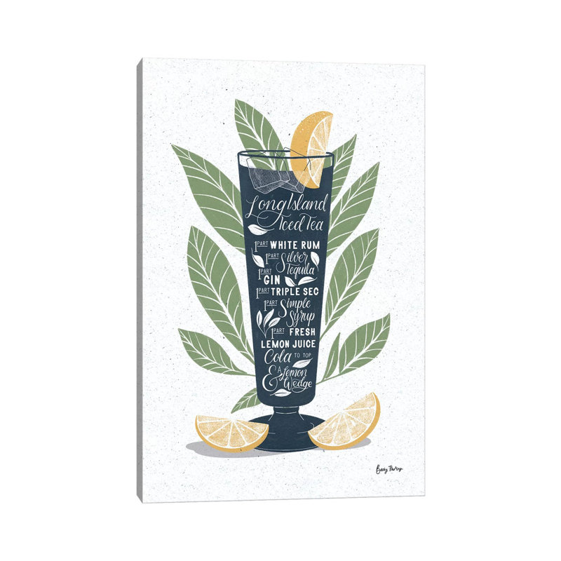 Fruity Cocktails II by Becky Thorns - Wrapped Canvas Print, 101.6 cm H x 66.04 cm W x 3.175 cm D