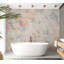 Adhésif mural floral pelez et collez - Jardin aux tons doux-782805819
