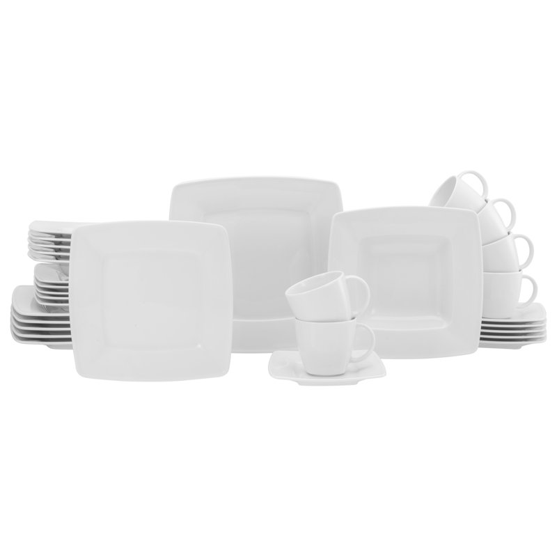 Victoria WeiÃ 30 Piece Bone China Dinnerware Set, Service for 6