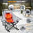 Heated Rocking Camping Chair, 3 Adjustable Heat Settings Oversized Portable Foldable Camping Chair-2138820315