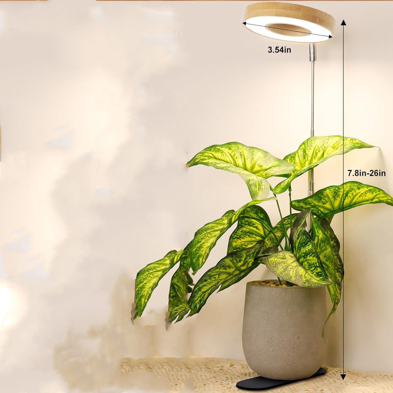 Bamboo Base Desktop Grow Light