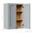 27-Inch Solid Wood Wall Cabinet With Soft-Close Doors & Adjustable Shelves For Kitchen, Bathroom, Laundry-1188715033