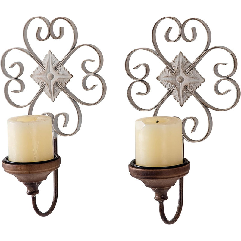 Antique Wall Candle And Wall Lamp