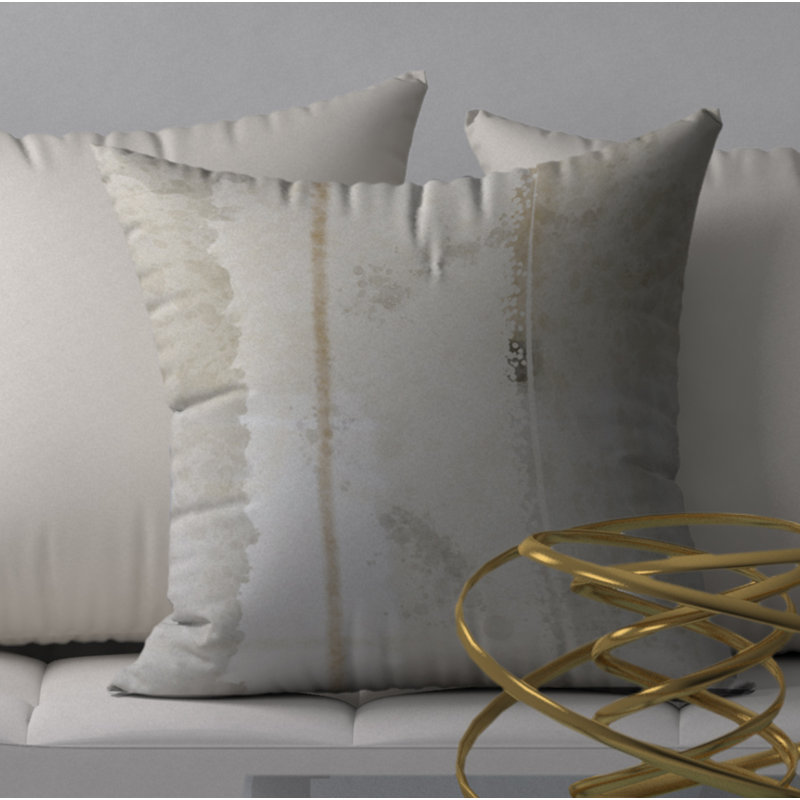Reversible Throw Pillow, 18" x 18"