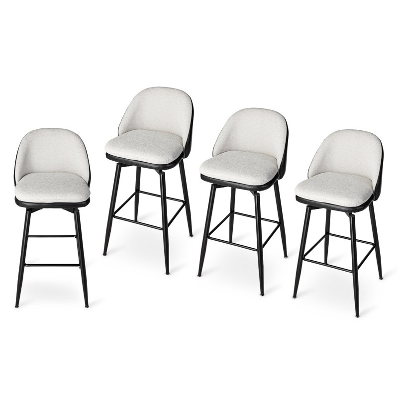 Pineros Upholstered 30.75'' Counter Stool