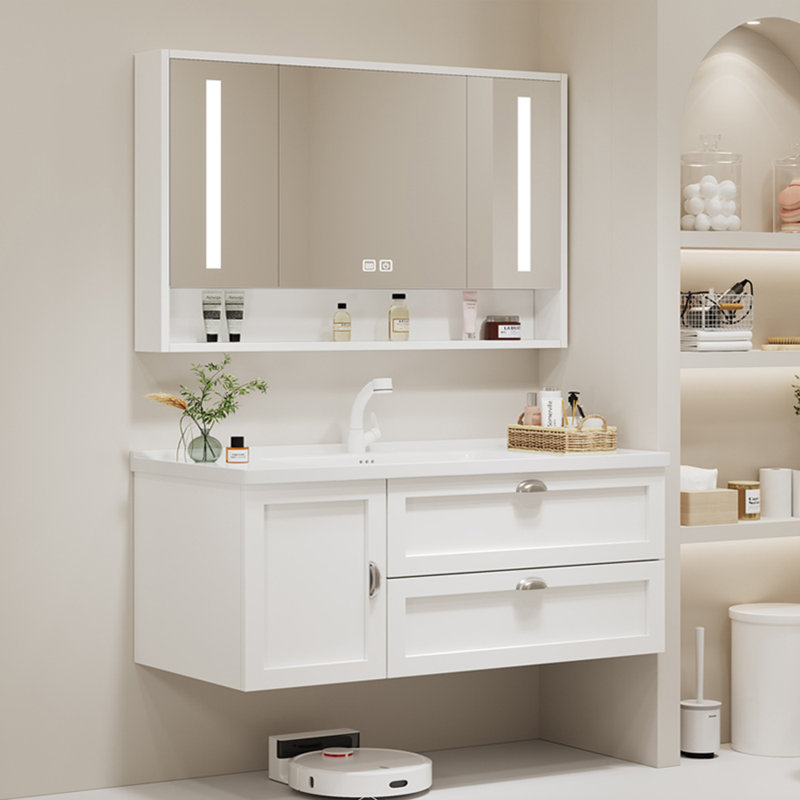 French light luxury simple bathroom cabinet