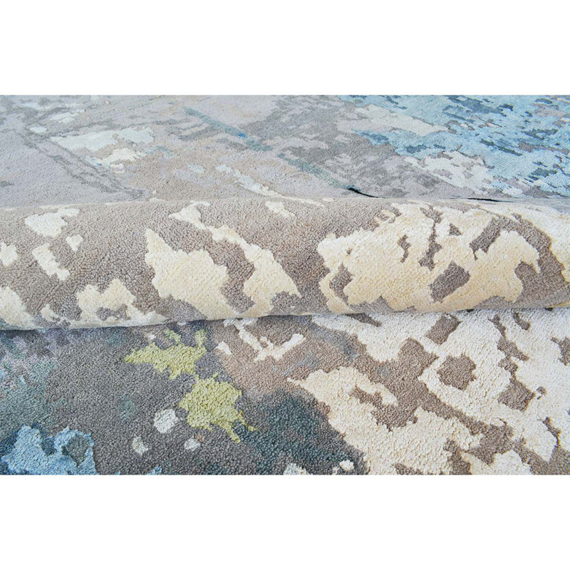 AURACH223MU00 Abstract Area Rug, Rectangle 9' x 12'