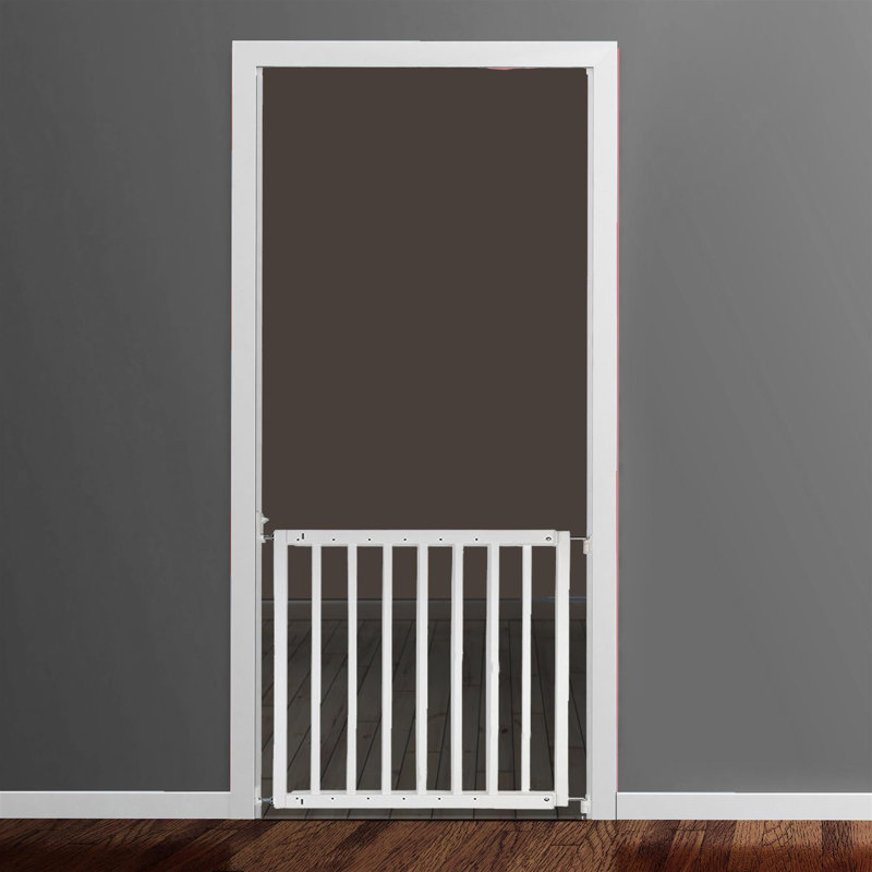 Odebolt Wood Pet Gate Accessory, White Wood