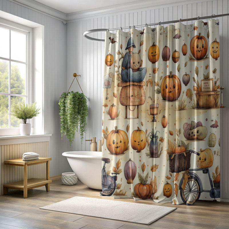 Rideau de douche Witchy Fall - Premium, H 74 po x l 71 po