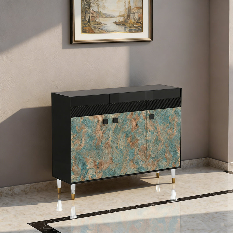Buffet Aboubakr, H 35,43 po x l 47,24 po x P 13,78 po