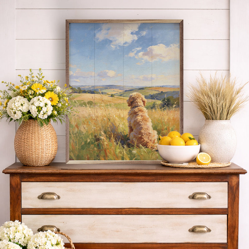 Sunny Day Goldendoodle, H 10 po x l 8 po