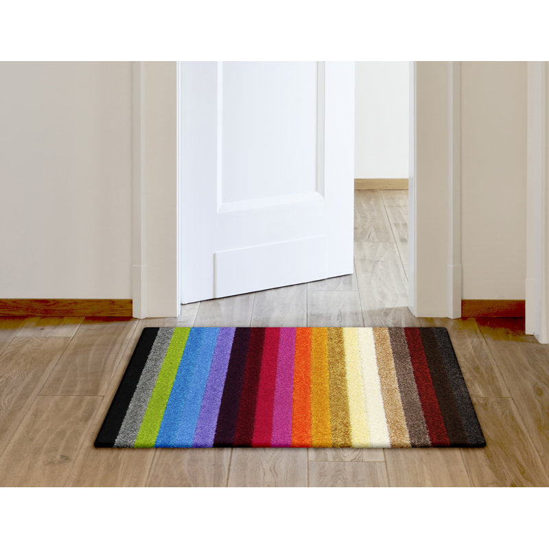Hyatt Striped Area Rug Set, Rectangle 66 x 100cm