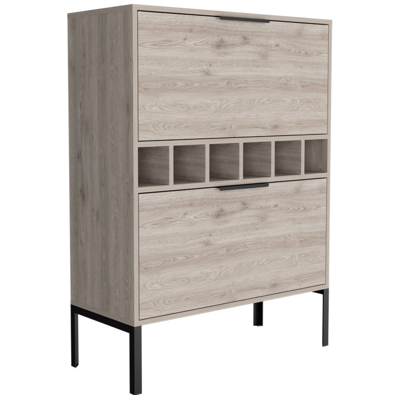 Wine Bottle Rack Gray