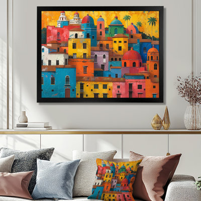 Emely - City Buildings, impression d'art mural
