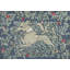 The Gryphon Floral Area Rug in Spring Green/Black/Gray Blue/Dusty Jade-949390233