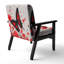 Chaise avec accoudoirs en velours Magiera-848677022-862026342