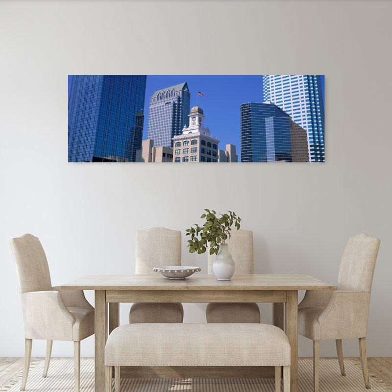 Old City Hall Cityscape Tampa FL by Craig C. Sheumaker - Wrapped Canvas Panoramic Print, 50.8 cm H x 152.4 cm W