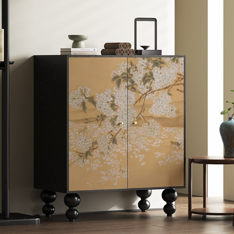 Nouveau cabinet d'appoint peint de style chinois