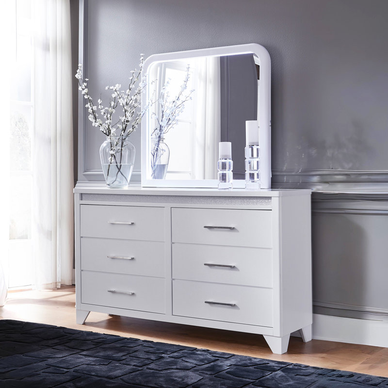 Commode et miroir