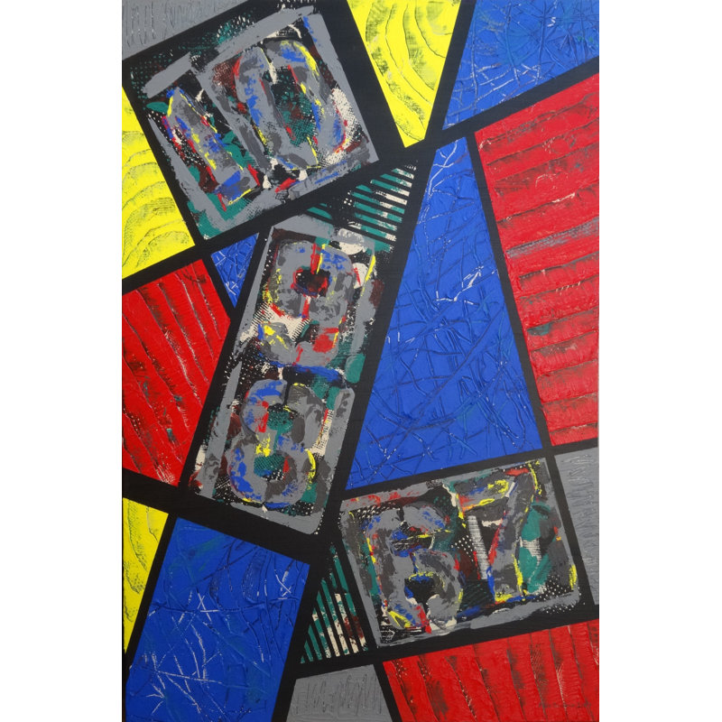10,9,8,7,6 Painting by Eddie Bruckner