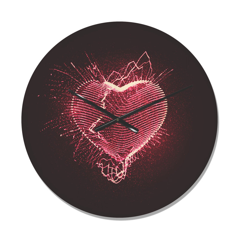 Horloge murale «Happy Valentine's Day», Petit