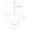 Luminaire suspendu géométrique à 4 lumières Aspen-735997173-755702672