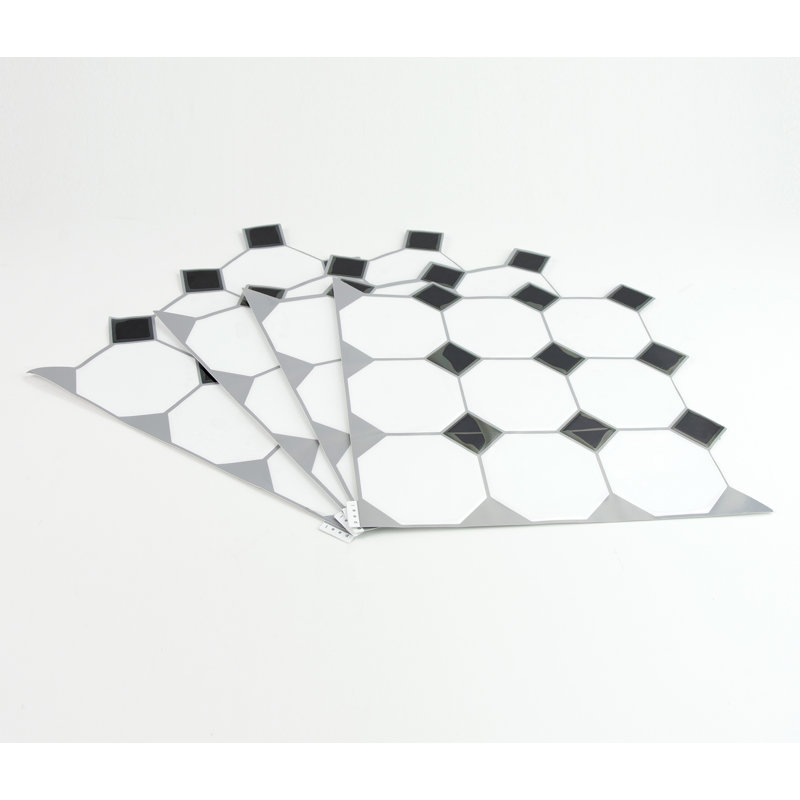 10 in. W x 10 in. L Peel and Stick Mosaic Tile