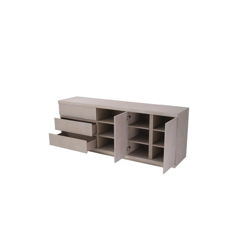 Crosby 86.61'' W Solid Wood Sideboard