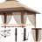13x13 Pop-Up Gazebo with Double Roof and Mosquito Netting – Waterproof UV-Resistant Patio Canopy Tent-123134976