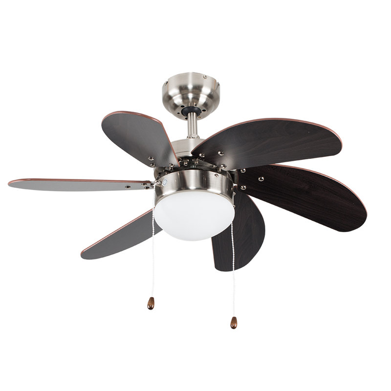 Redegonda 76cm Ceiling Fan with Light Kit, No