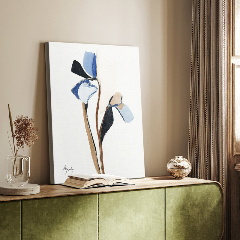 FLORAL Series Dxxxi - galerie Cavas sur mesure, H 48 po x l 32 po