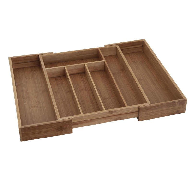 Bamboo Flatware Caddy