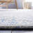 Asensio 600 Hand Tufted Viscose/Wool Geometric Rug in Beige/Blue-1705912053