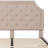 Aluino Arched Button Tufted Upholstered Platform Bed Frame - No Box Spring Required-395099098-395099097
